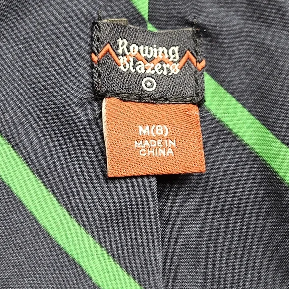 Rowing Blazers X Target Youth Size 8 Navy Blue With White Trim - Picture 4 of 9